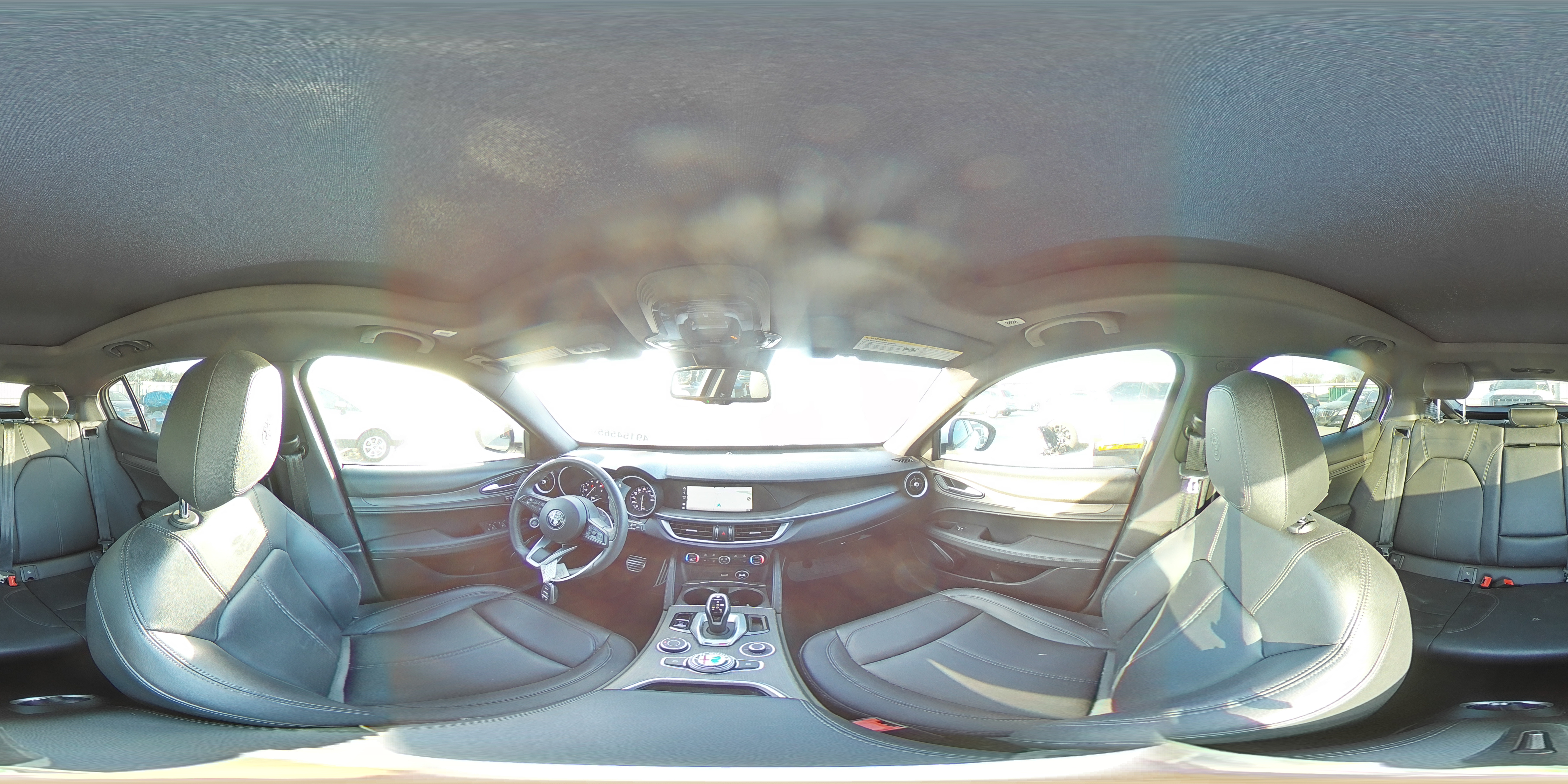 2022 Alfa Romeo Stelvio Ti VIN: ZASPAKBN8N7D38381 Lot: 49154565