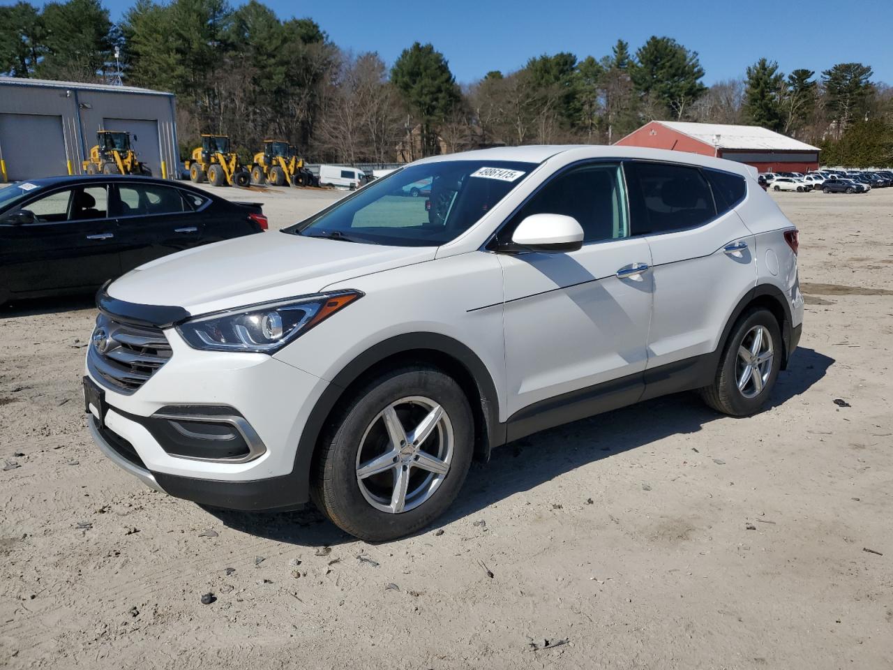 2018 Hyundai Santa Fe Sport продається в Mendon, MA - Mechanical