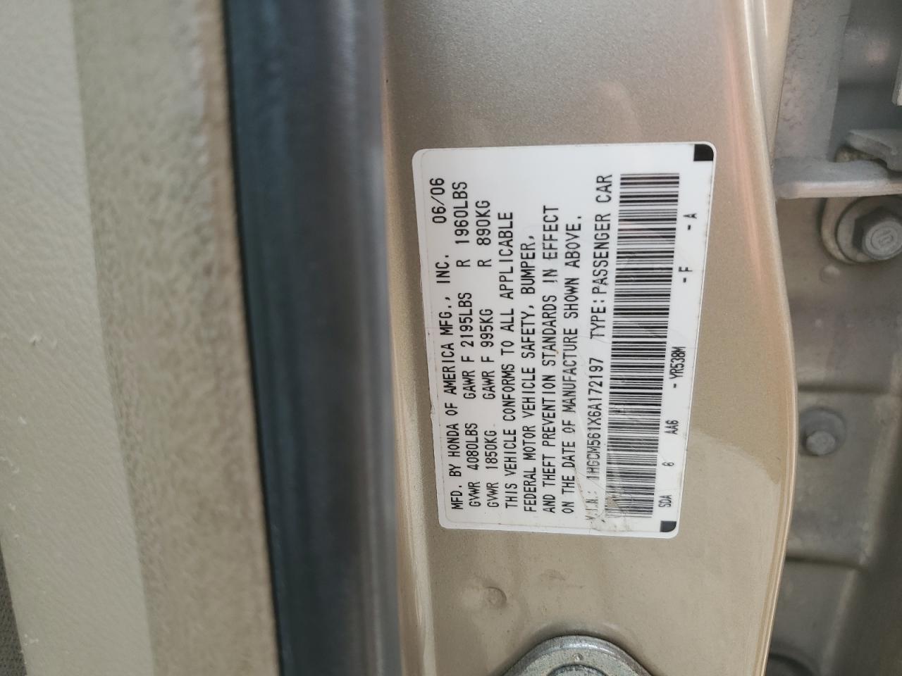 2006 Honda Accord - Image 12