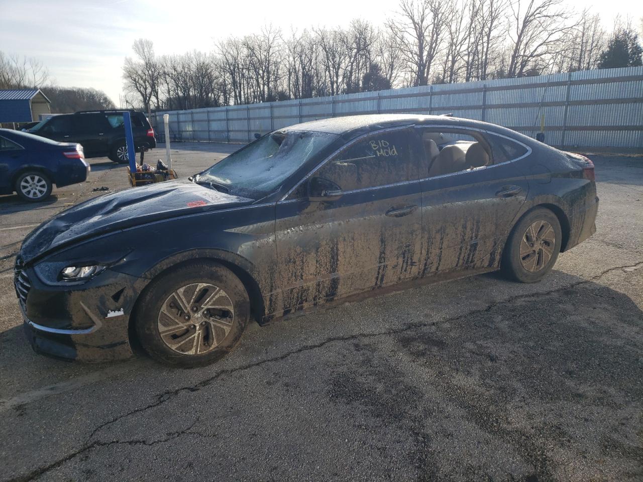 2022 Hyundai Sonata Hybrid en Venta en Rogersville, MO - Rollover