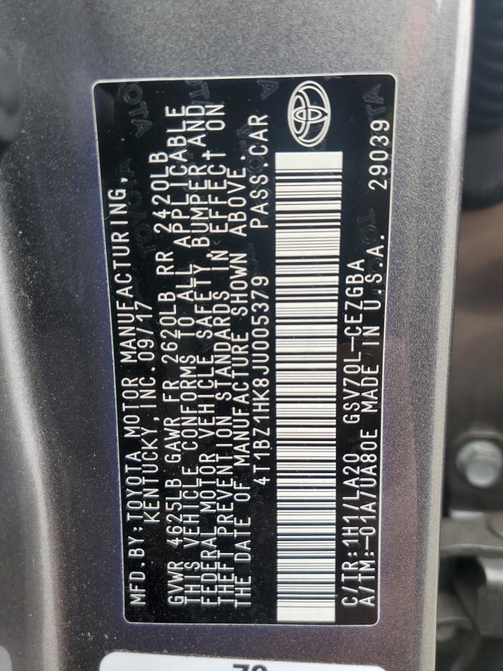2018 Toyota Camry - Image 12