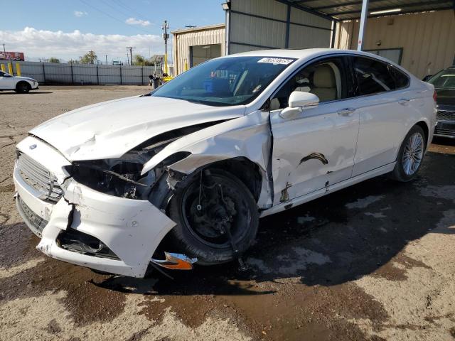 Sedans FORD FUSION 2016 White