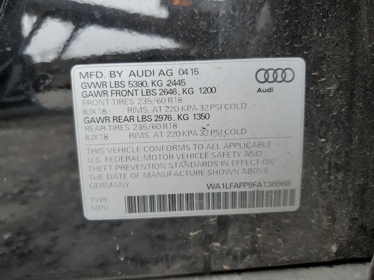 2015 Audi Q5 - Image 13