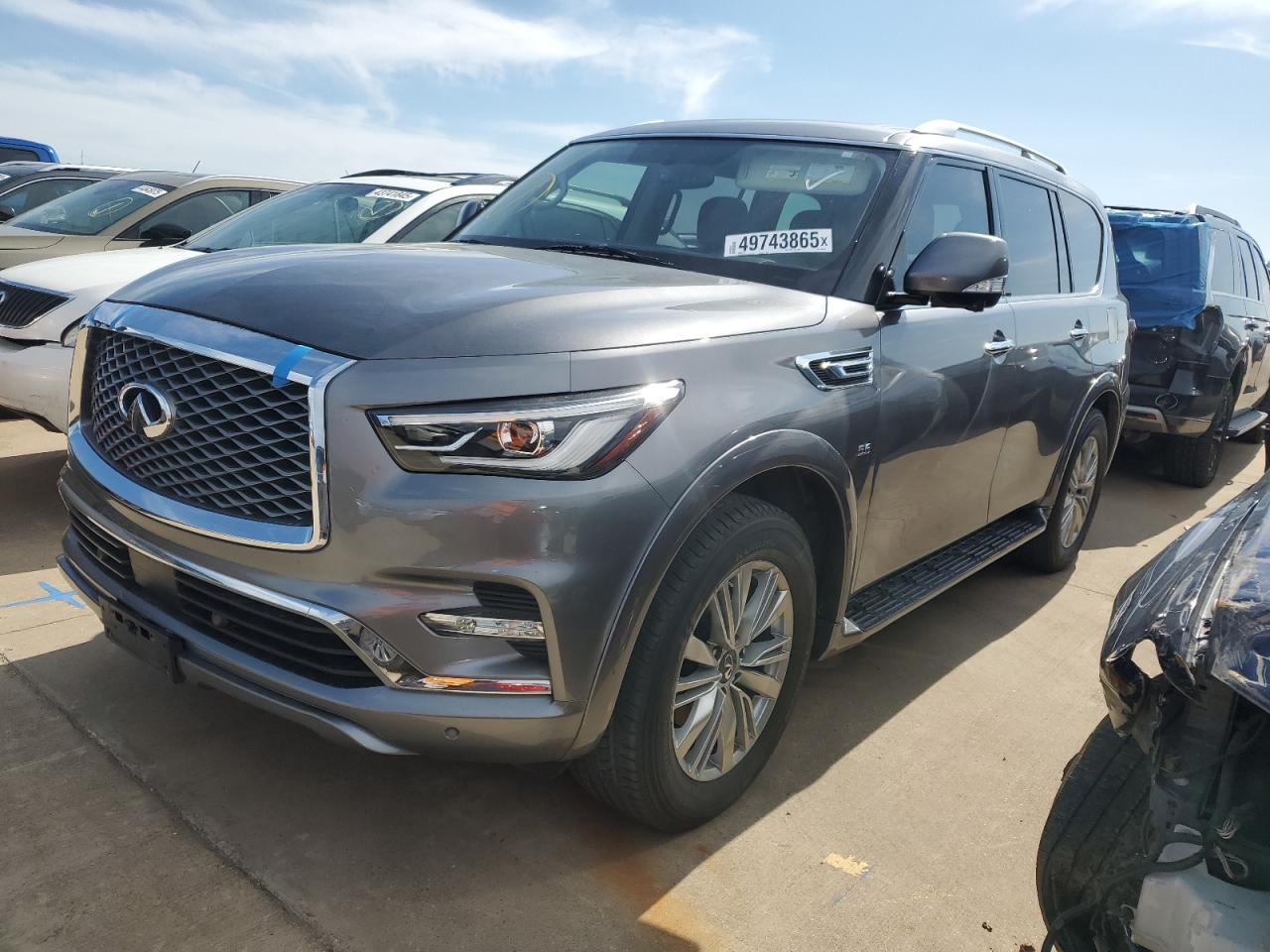 2018 Infiniti Qx80 Base for Sale in Wilmer, TX - Hail