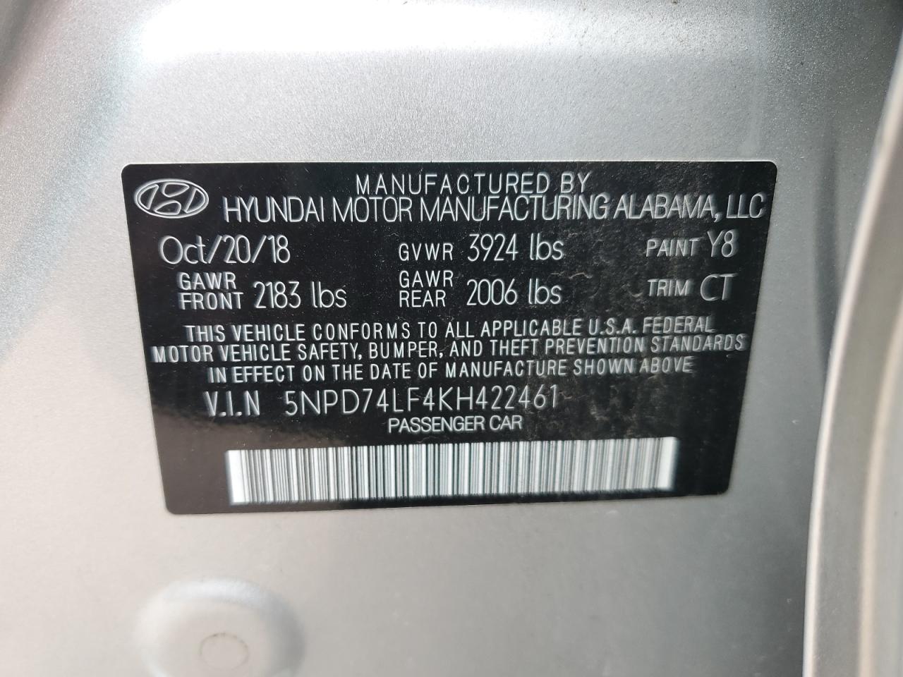 2019 Hyundai Elantra - Image 14