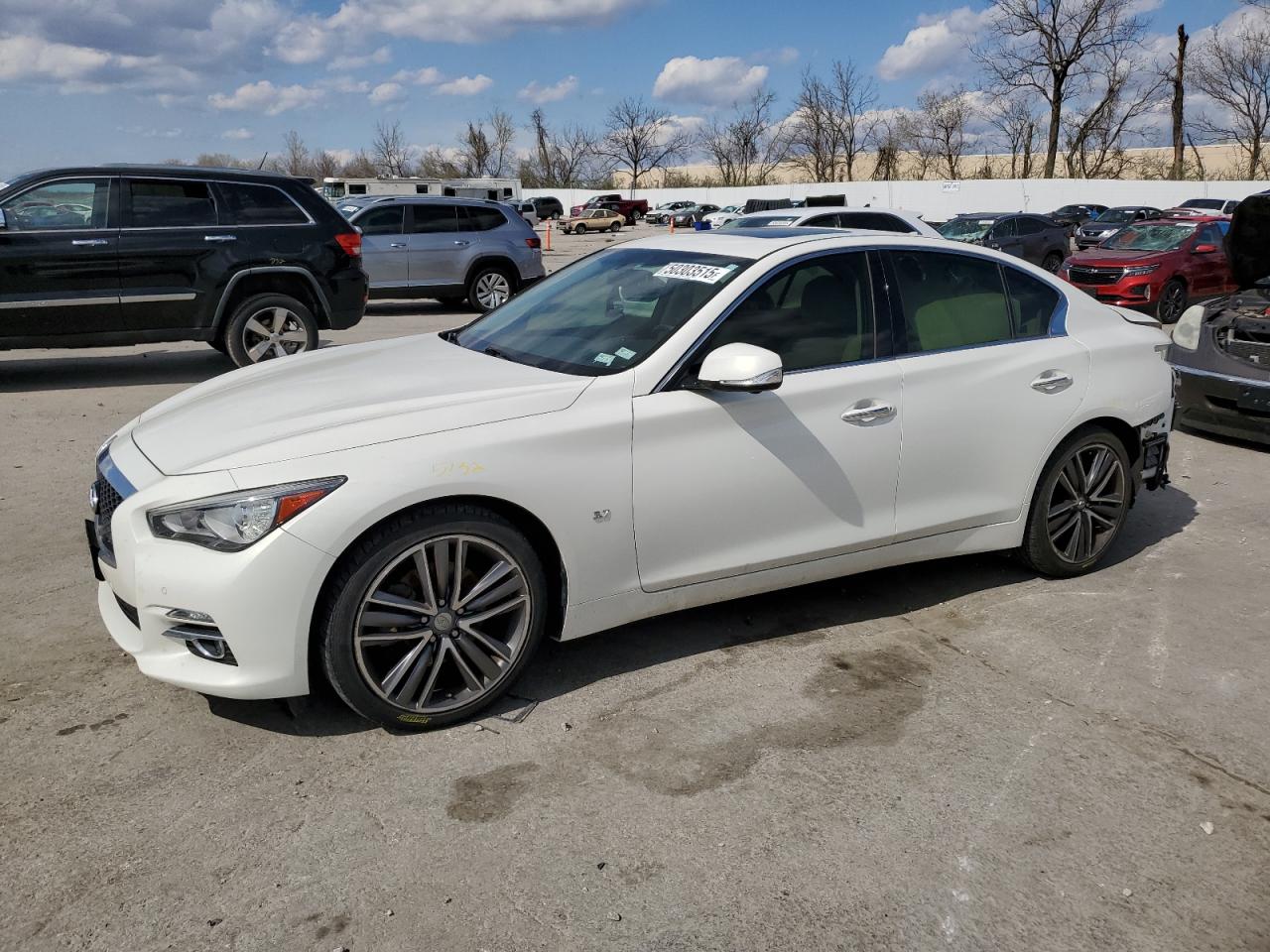 2014 Infiniti Q50 Base للبيع في Bridgeton، MO - Rear End
