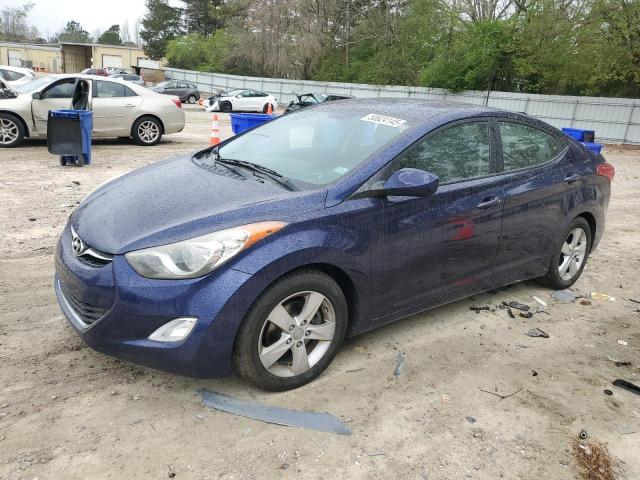 HYUNDAI ELANTRA 2012 Granatowy