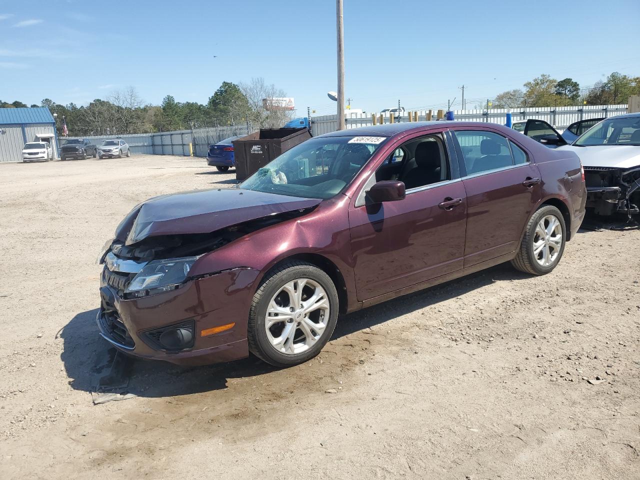 2012 Ford Fusion Se за продажба в Newton, AL - Front End