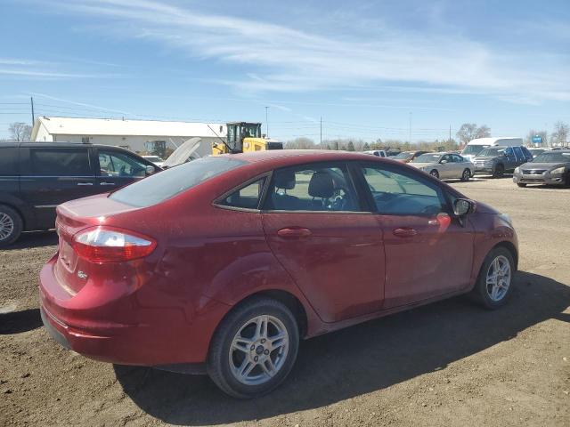  FORD FIESTA 2017 Czerwony