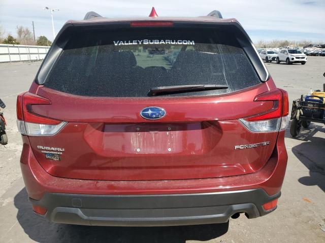  SUBARU FORESTER 2021 Czerwony