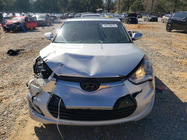 Coupet HYUNDAI VELOSTER 2016 Srebrny