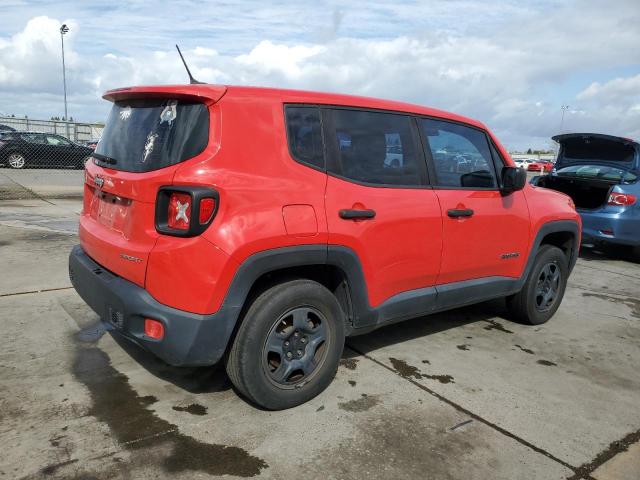  JEEP RENEGADE 2015 Красный