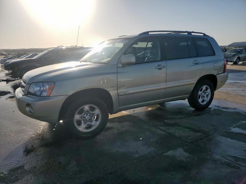 2003 Toyota Highlander Limited იყიდება Grand Prairie-ში, TX - Hail