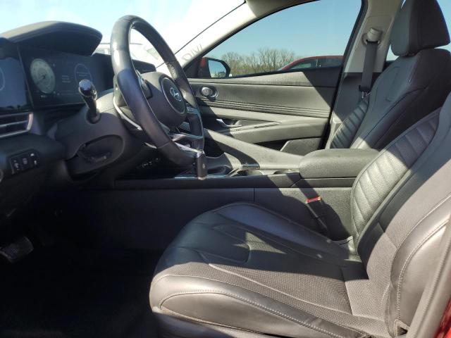  HYUNDAI ELANTRA 2023 Czerwony
