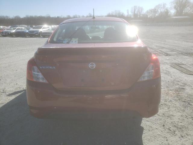  NISSAN VERSA 2017 Maroon
