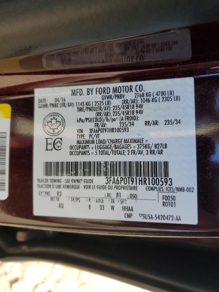 2017 Ford Fusion - Image 12