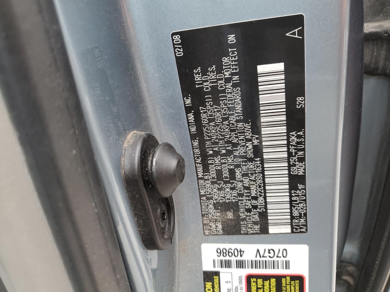 2008 Toyota Sienna - Image 12