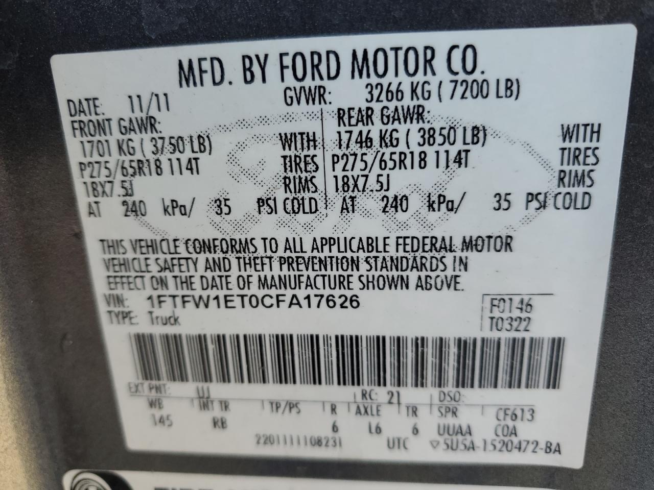 2012 Ford F-150 - Image 14