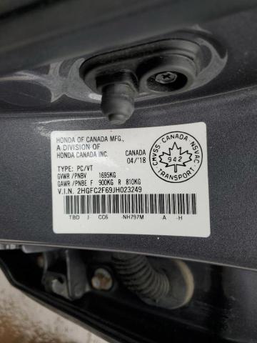 2018 HONDA CIVIC LX  