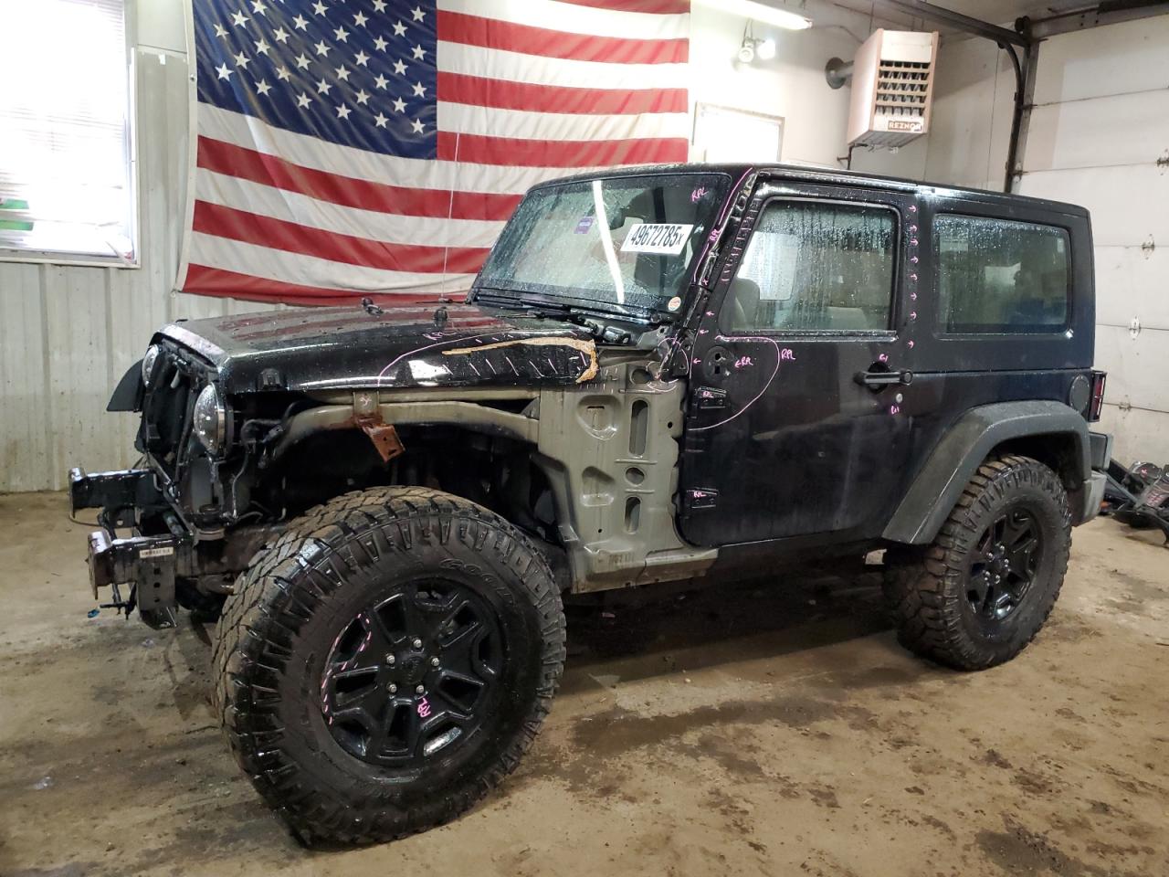 2009 Jeep Wrangler X de vânzare în Lyman, ME - Front End