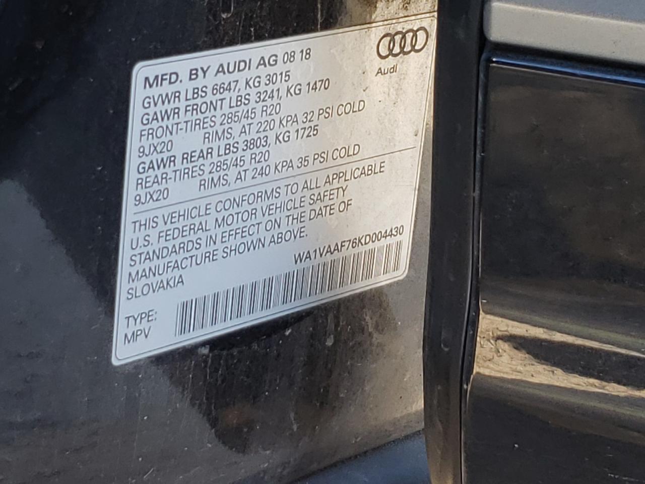 2019 Audi Q7 - Image 13