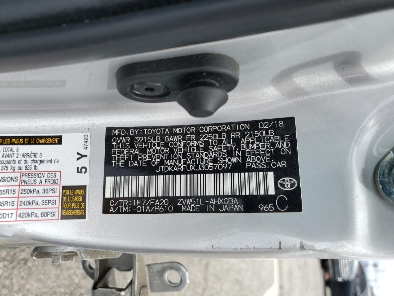 2018 Toyota Prius - Image 13