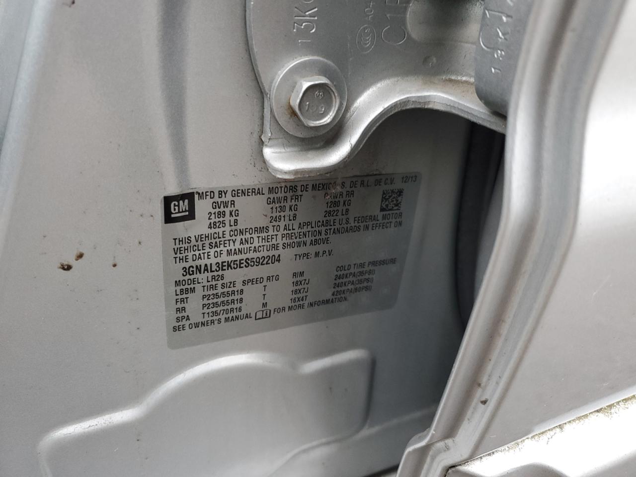 2014 Chevrolet Captiva - Image 13