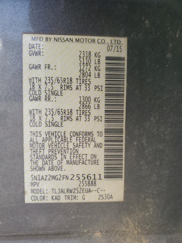 2015 Nissan Murano - Image 15