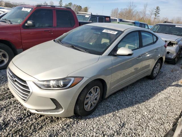  HYUNDAI ELANTRA 2017 tan