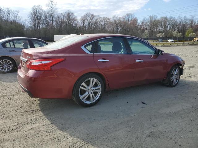 Sedans NISSAN ALTIMA 2016 Czerwony