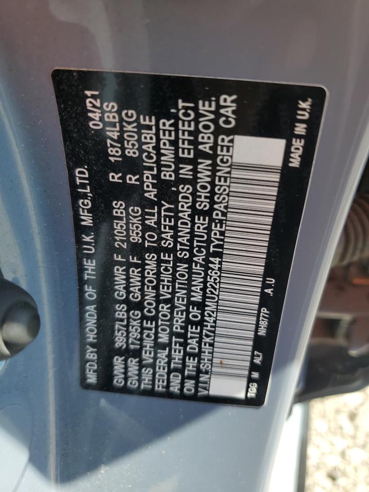 2021 Honda Civic - Image 12