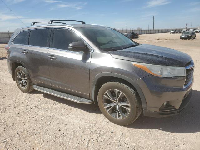  TOYOTA HIGHLANDER 2016 Srebrny