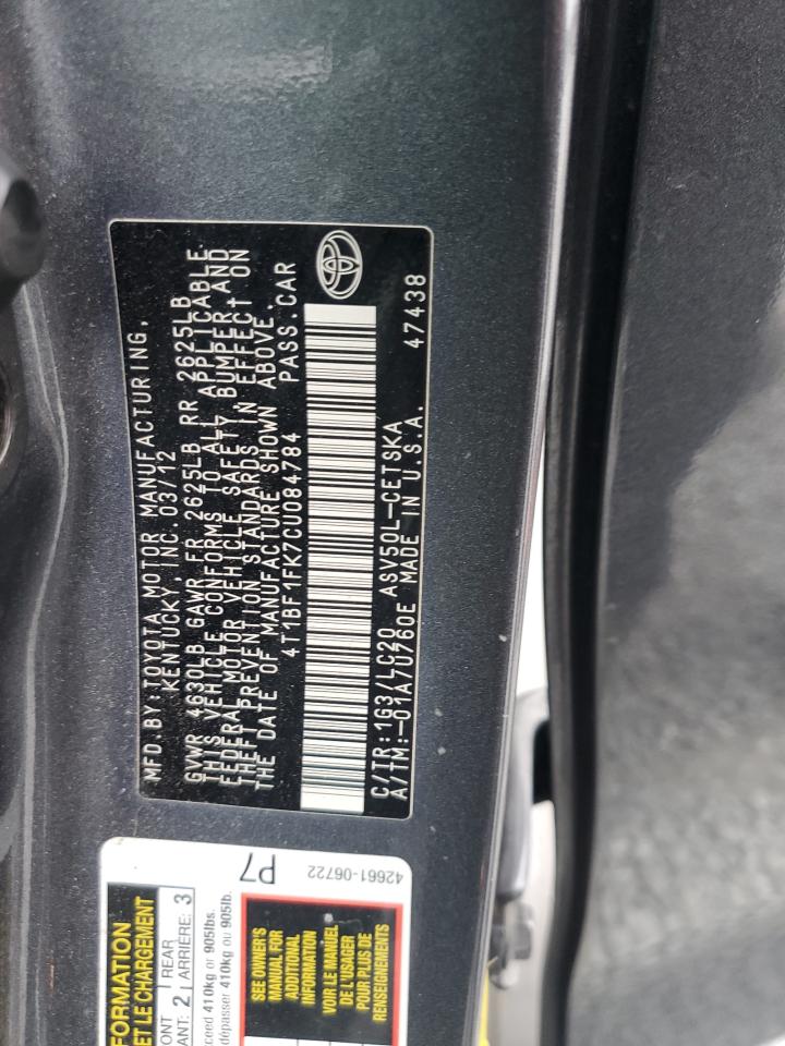 2012 Toyota Camry - Image 14