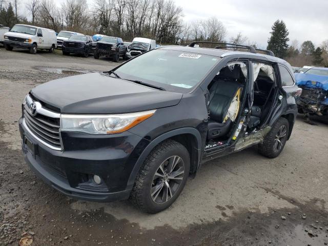 Паркетники TOYOTA HIGHLANDER 2016 Черный
