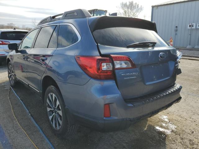  SUBARU OUTBACK 2016 Blue