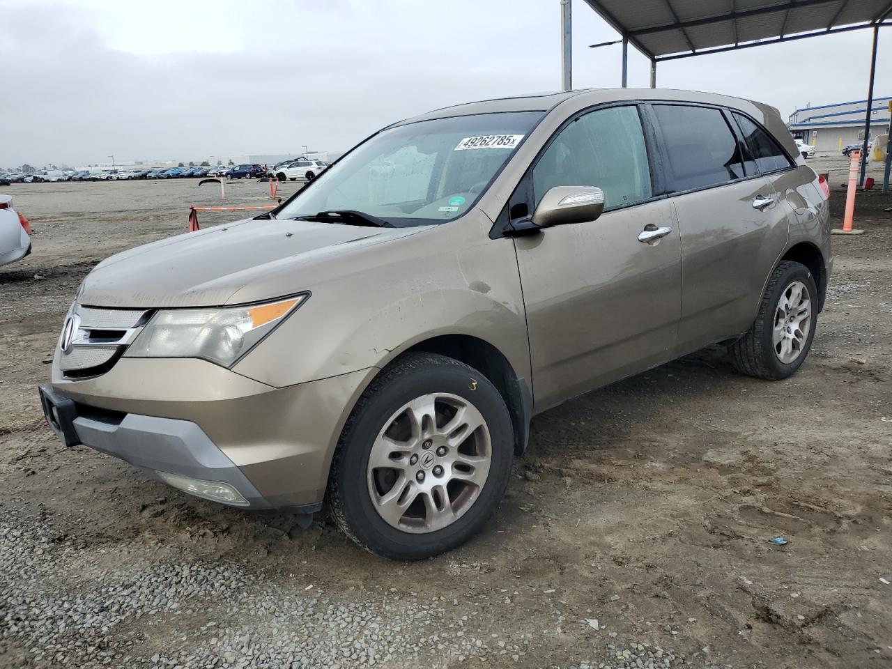 2009 Acura Mdx за продажба в San Diego, CA - Side