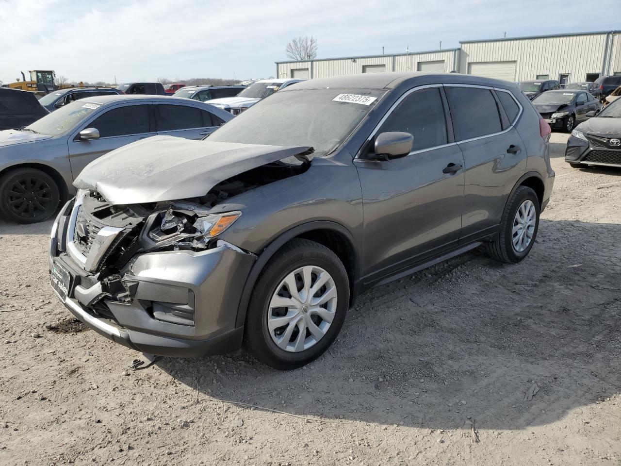 2019 Nissan Rogue S за продажба в Kansas City, KS - Front End