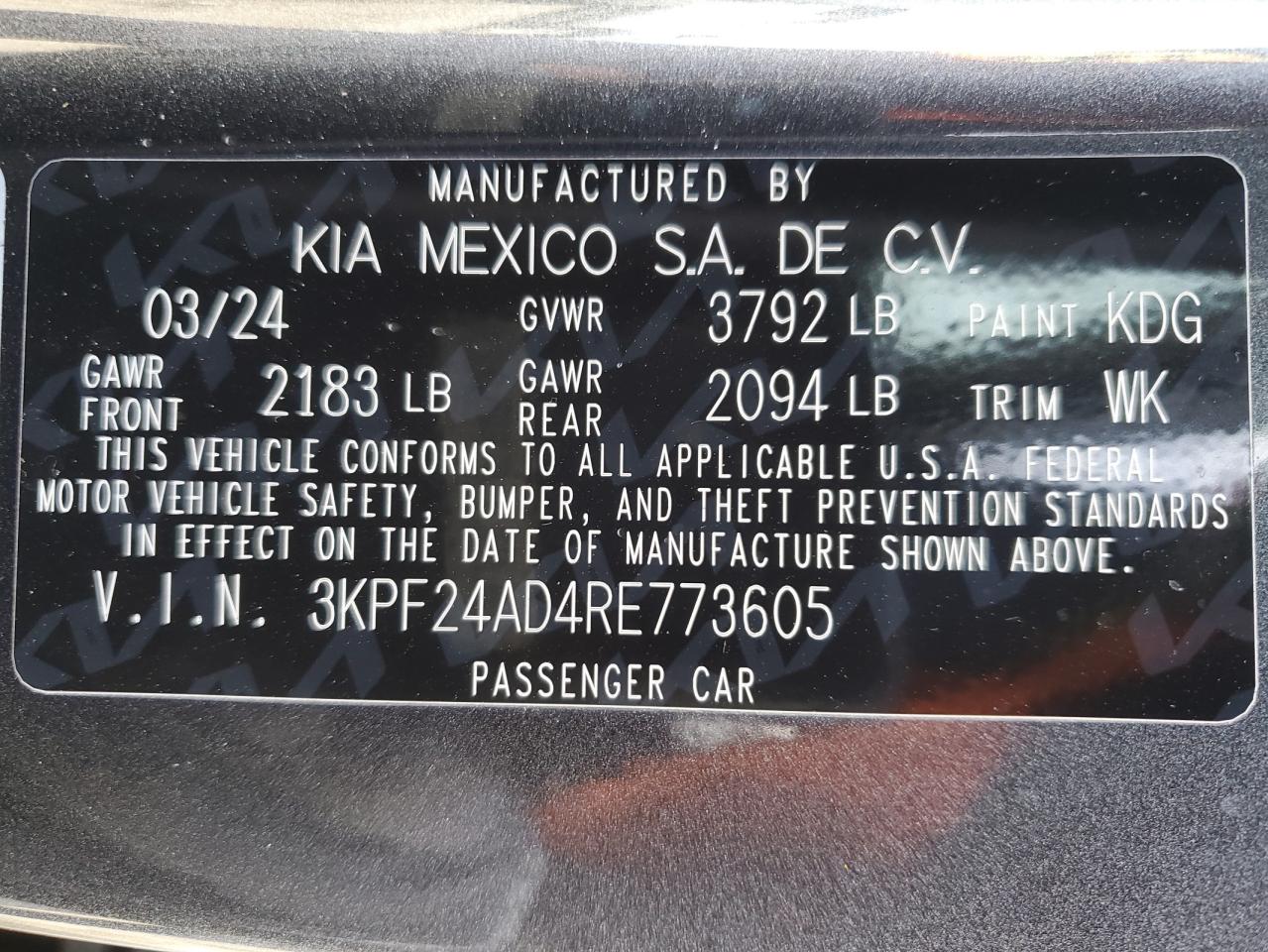 2024 Kia Forte - Image 13