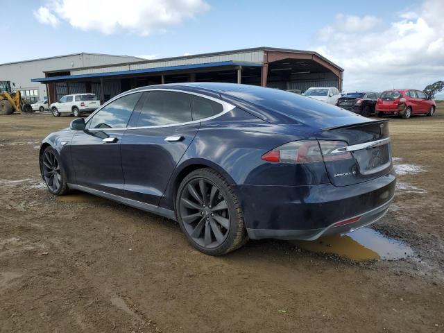 Хэтчбеки TESLA MODEL S 2014 Синий