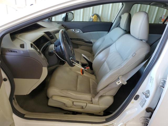 Седаны HONDA CIVIC 2012 Белы