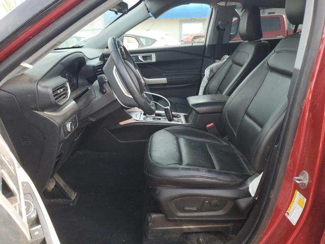  FORD EXPLORER 2022 Czerwony