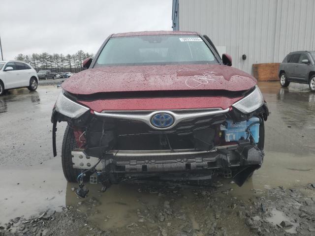 TOYOTA HIGHLANDER 2021 Burgundy