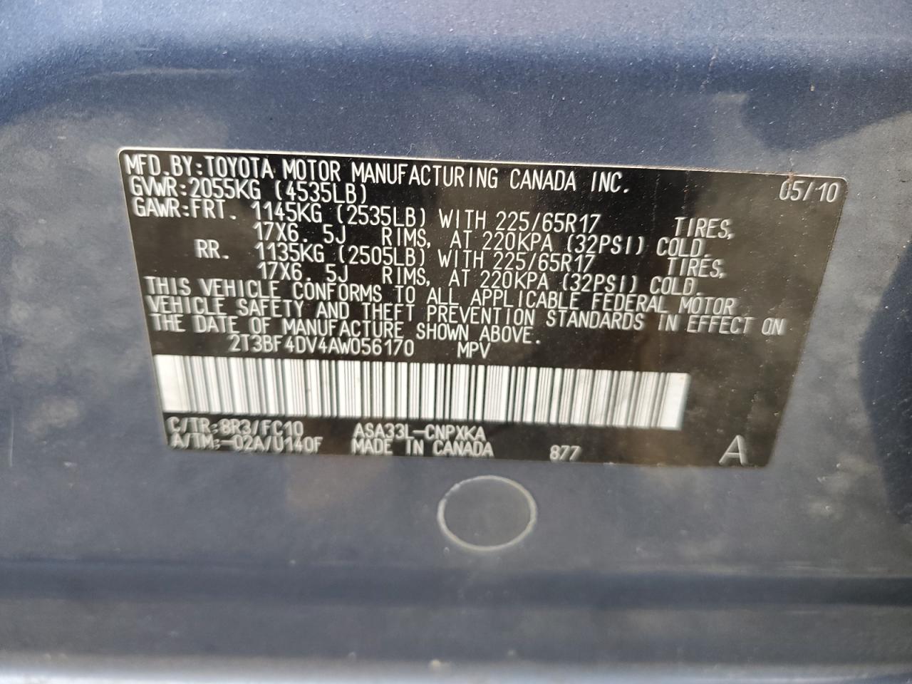 2010 Toyota RAV 4 - Image 13