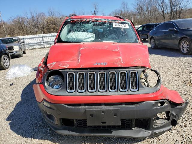 JEEP RENEGADE 2017 Czerwony