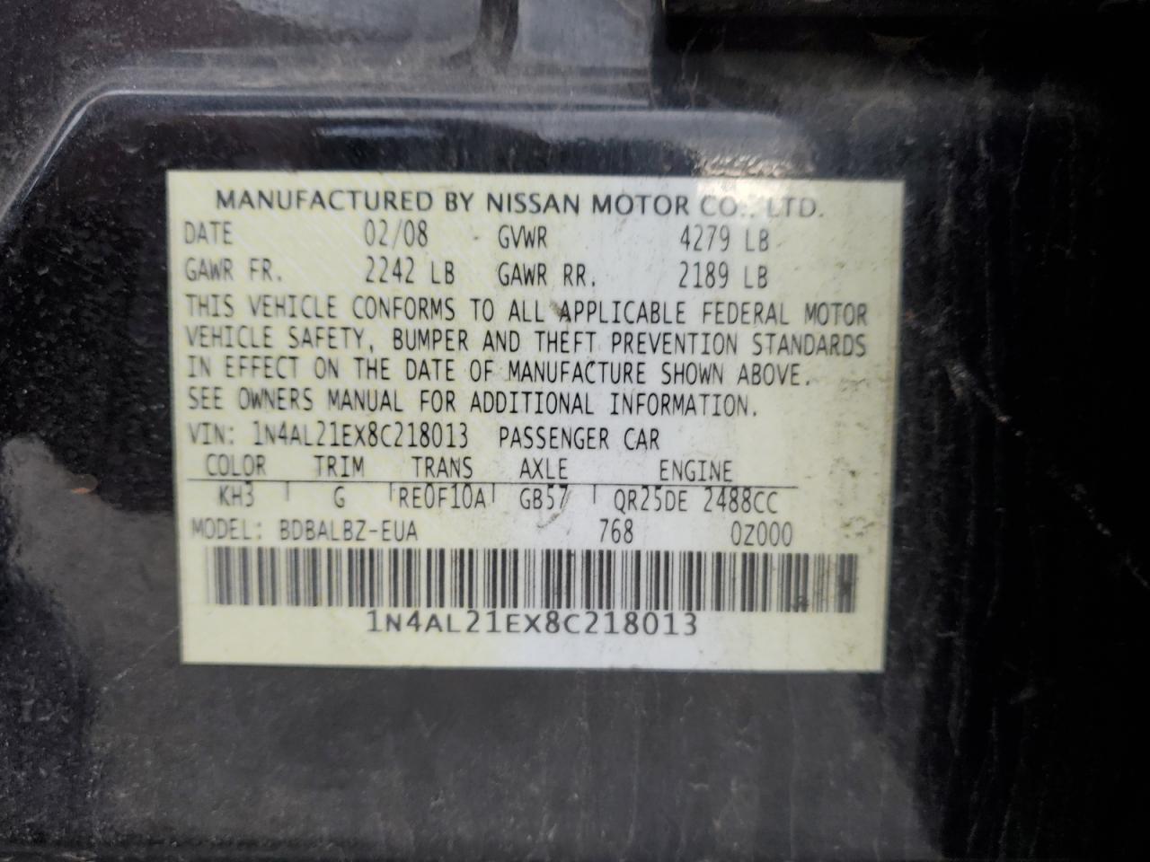 2008 Nissan Altima - Image 12