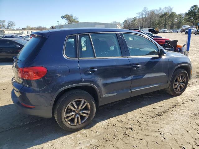  VOLKSWAGEN TIGUAN 2014 Синий