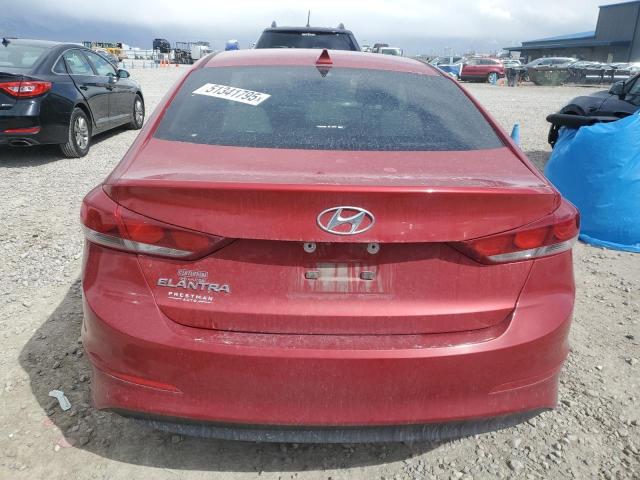 Седани HYUNDAI ELANTRA 2017 Червоний