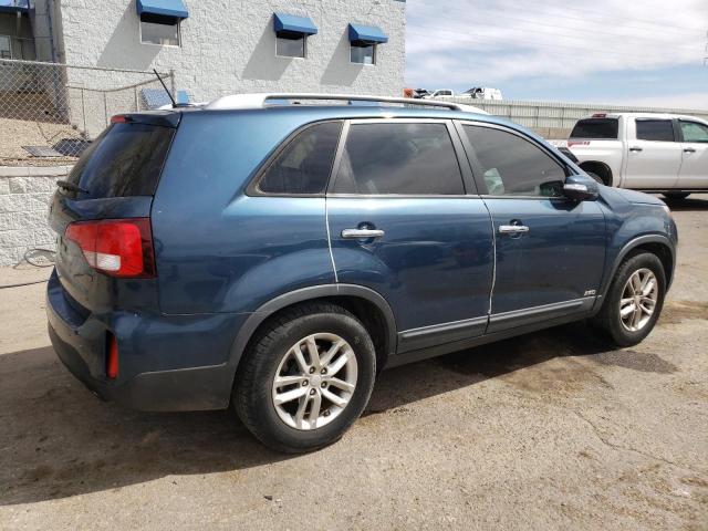  KIA SORENTO 2014 Темно-бирюзовый