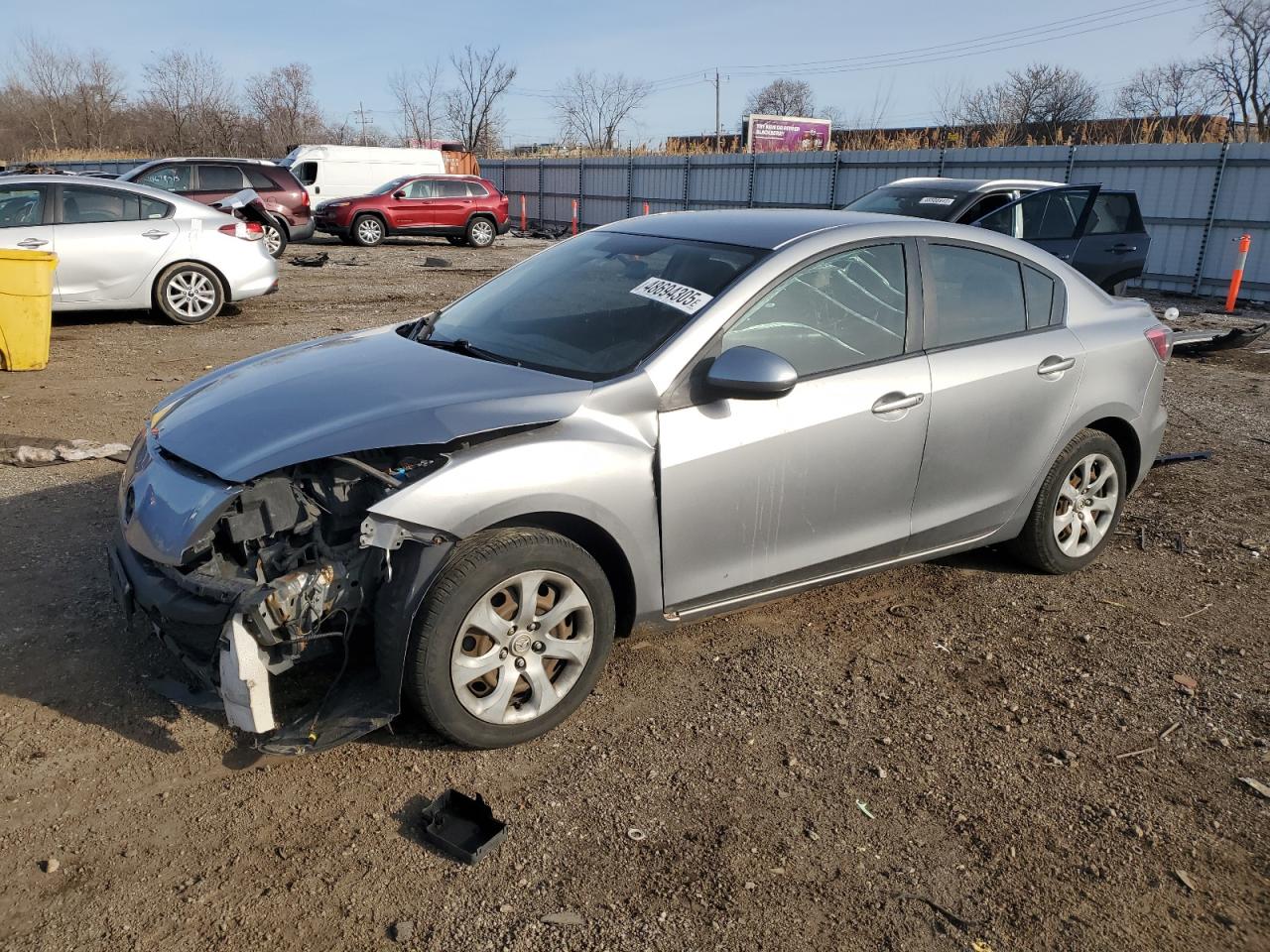 2010 Mazda 3 I de vânzare în Chicago Heights, IL - Front End