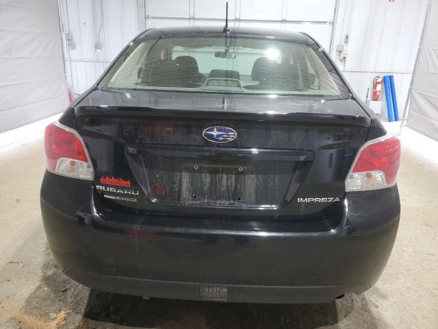 Sedans SUBARU IMPREZA 2016 Czarny